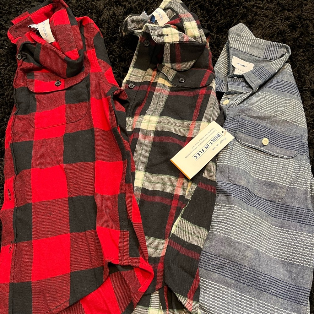 OLD NAVVY FLANNEL BUNDLE